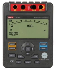 UT511 Miernik rezystancji izolacji UNI-T