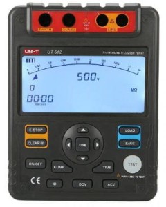 UT512 Miernik rezystancji izolacji UNI-T