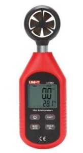 UT363 Miernik - wiatromierz z funkcją pomiaru temperatury Uni-T