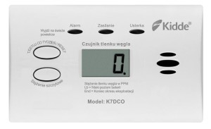 K7DCO Czujnik tlenku węgla / czadu z wyświetlaczem Kidde