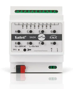 KNX-SA24 Uniwersalny aktor przełączający, 2 tory SATEL