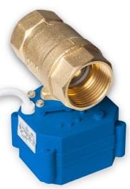 Zawór kulowy, elektryczny 1" ze wskaźnikiem zamknięcia zaworu oraz przełącznikiem sterowania ręcznego 