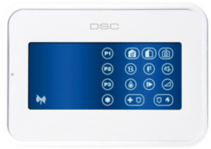 DSC WK160 Bezprzewodowa klawiatura dotykowa