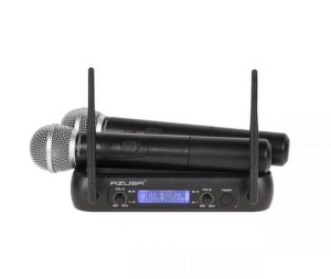 Mikrofon VHF 2 kanały WR-358LD (2 x mik. do ręki) AZUSA
